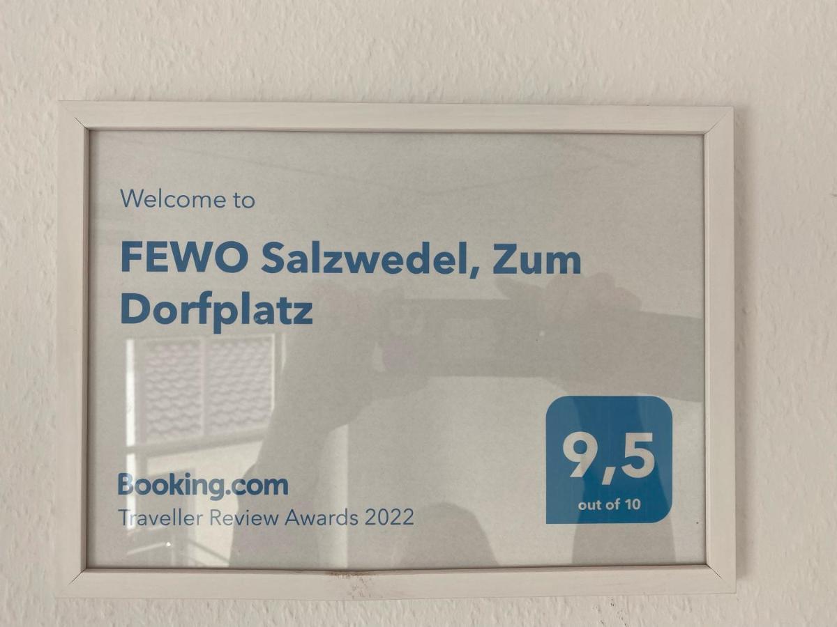 Fewo Salzwedel, Zum Dorfplatz Eksteriør bilde